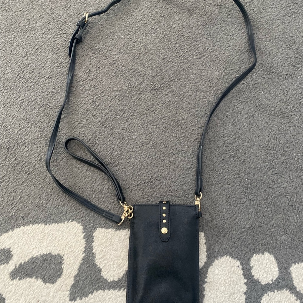 Nwot INC. Black Women's Crossbody Phone Bag - Sleek Everyday Carry